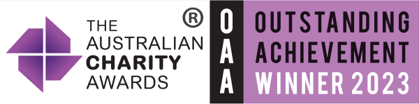 Outstanding Achievment Winner 2022 - Australian Charity Awards