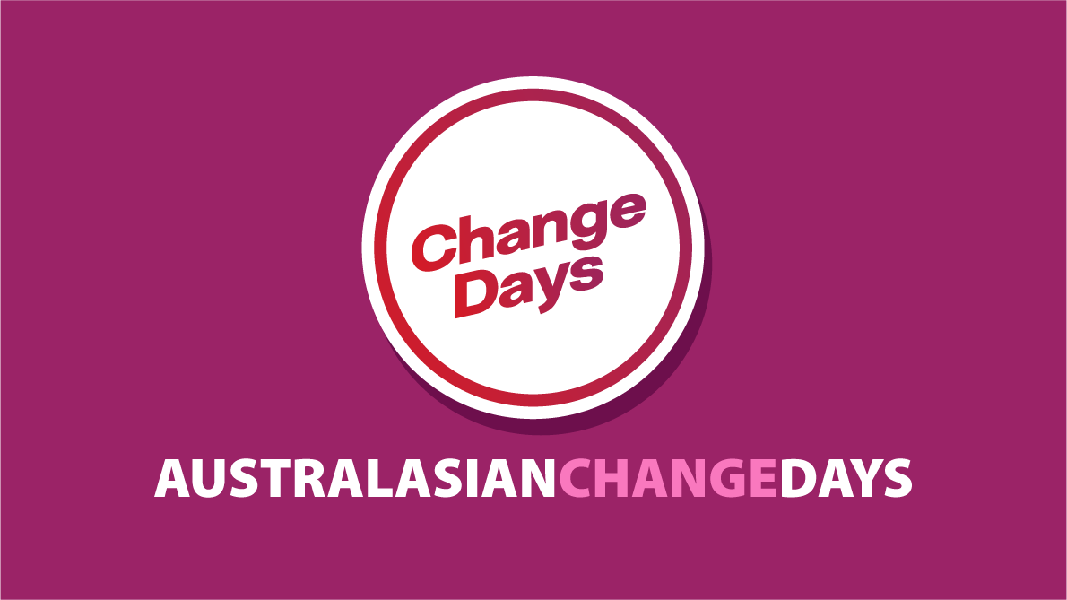 logo of the Australasian Change Days event